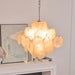 Aurelia Apricot Glass Chandelier - Simprolos