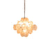 Aurelia Apricot Glass Chandelier - Simprolos