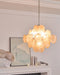 Aurelia Apricot Glass Chandelier - Simprolos