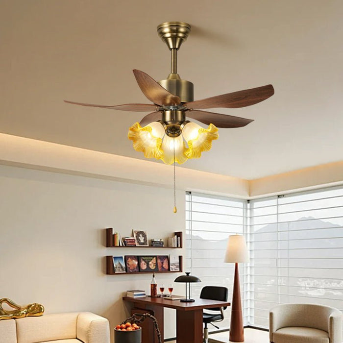 Aurelia Blossom Ceiling Fan Light - Simprolos