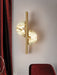 Aurelia Dual Disc Alabaster Sconce - Simprolos