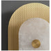 Aurelia Perforated Alabaster Wall Sconce - Simprolos