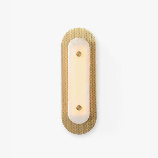 Aurelia Perforated Alabaster Wall Sconce - Simprolos