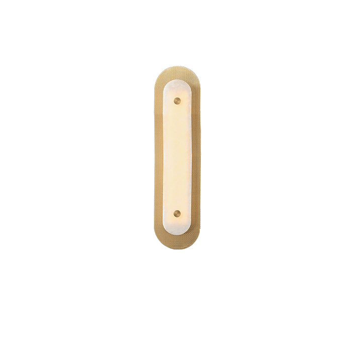 Aurelia Perforated Alabaster Wall Sconce - Simprolos