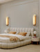 Aurelia Perforated Alabaster Wall Sconce - Simprolos