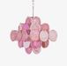 Aurelia Pink Glass Chandelier - Simprolos