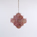 Aurelia Pink Glass Chandelier - Simprolos