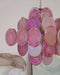 Aurelia Pink Glass Chandelier - Simprolos