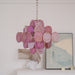 Aurelia Pink Glass Chandelier - Simprolos