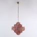 Aurelia Pink Glass Chandelier - Simprolos