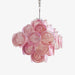 Aurelia Pink Glass Chandelier - Simprolos
