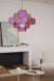 Aurelia Pink Glass Chandelier - Simprolos