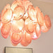 Aurelia Pink Glass Chandelier - Simprolos