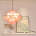 Aurelia Pink Glass Chandelier - Simprolos