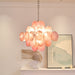 Aurelia Pink Glass Chandelier - Simprolos