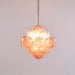 Aurelia Pink Glass Chandelier - Simprolos
