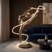Aurelia Ribbon Dancer Floor Lamp - Simprolos