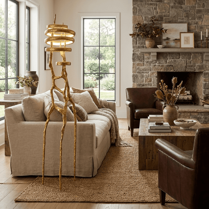Aurelia Totem Floor Lamp - Simprolos