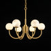 Aurelian Alabaster Globe Chandelier - Simprolos