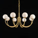 Aurelian Alabaster Globe Chandelier - Simprolos