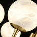 Aurelian Alabaster Globe Chandelier - Simprolos