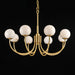 Aurelian Alabaster Globe Chandelier - Simprolos