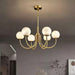 Aurelian Alabaster Globe Chandelier - Simprolos