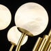 Aurelian Alabaster Globe Chandelier - Simprolos