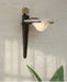 Aurelian Crest Alabaster Wall Sconce - Simprolos