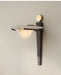 Aurelian Crest Alabaster Wall Sconce - Simprolos