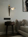 Aurelian Crest Alabaster Wall Sconce - Simprolos