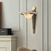 Aurelian Crest Alabaster Wall Sconce - Simprolos