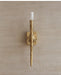 Aurelian Sculpted Alabaster Sconce - Simprolos