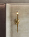 Aurelian Sculpted Alabaster Sconce - Simprolos