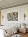 Aurelian Sculpted Alabaster Sconce - Simprolos