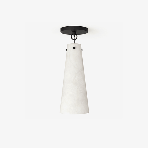 Aurelian Tapered Alabaster Ceiling Light - Simprolos