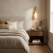 Aurelian Tapered Alabaster Wall Sconce - Simprolos