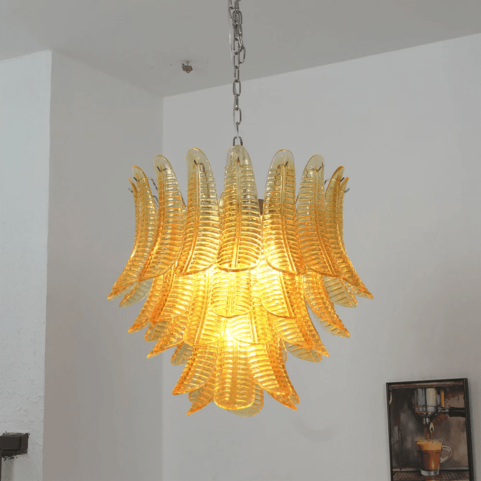 Aurelium Cascade Glass Chandelier - Simprolos