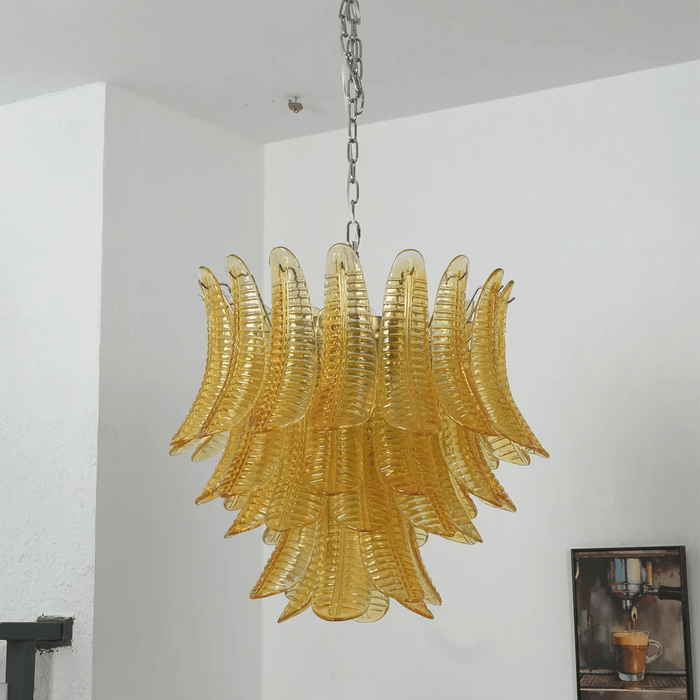 Aurelium Cascade Glass Chandelier - Simprolos
