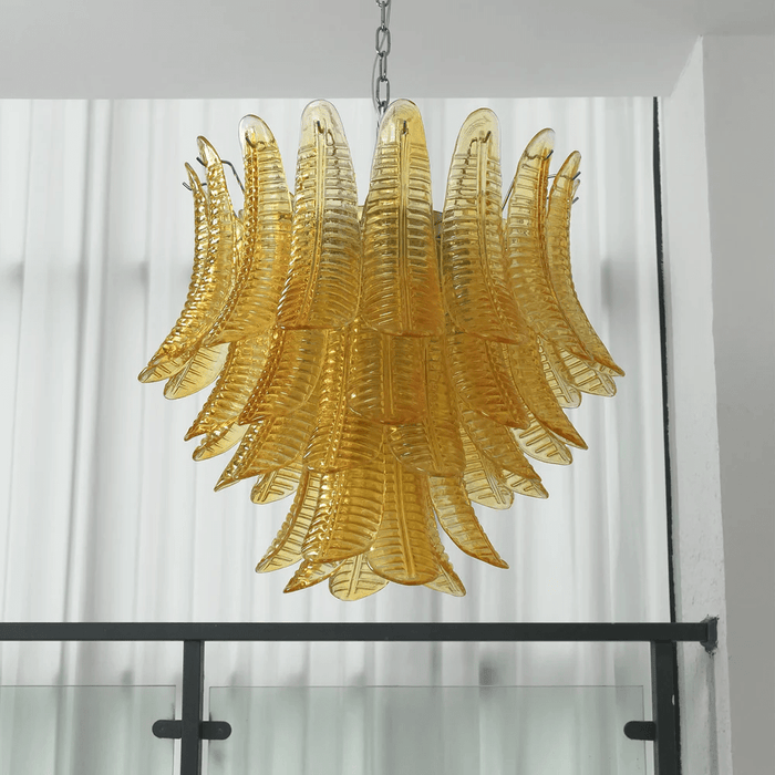 Aurelium Cascade Glass Chandelier - Simprolos