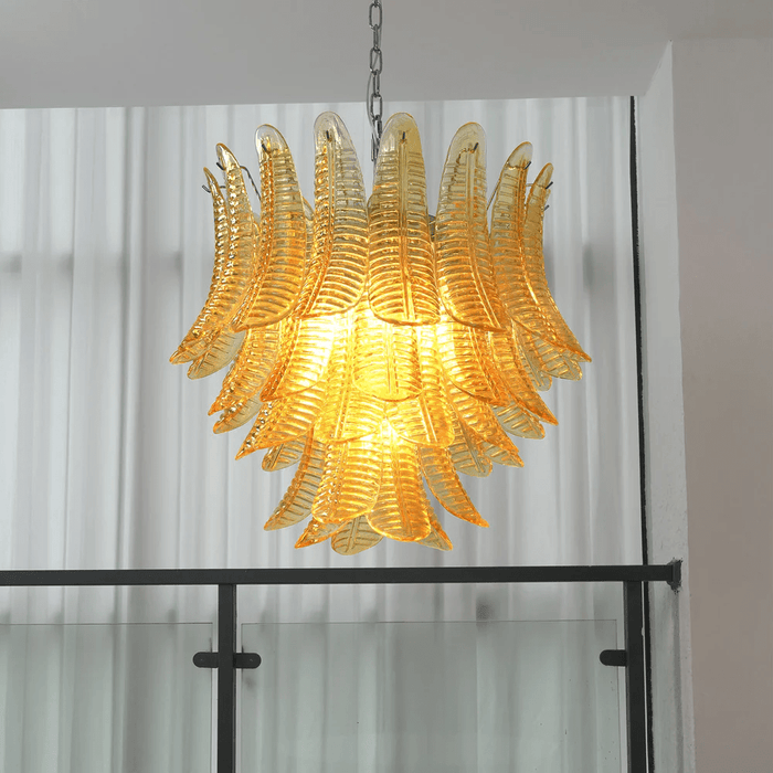 Aurelium Cascade Glass Chandelier - Simprolos