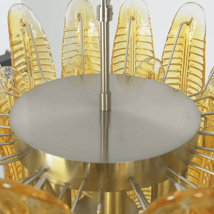 Aurelium Cascade Glass Chandelier - Simprolos