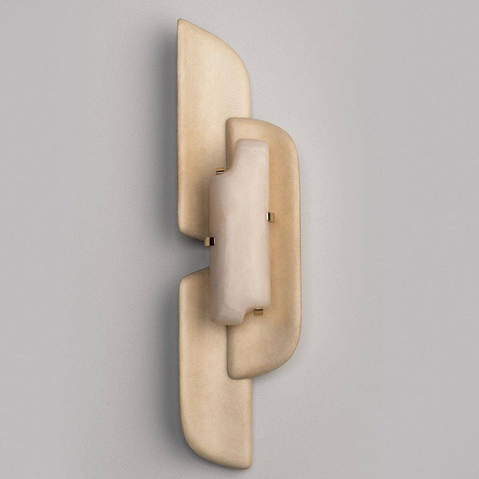 Aurellin Alabaster Sconce - Simprolos