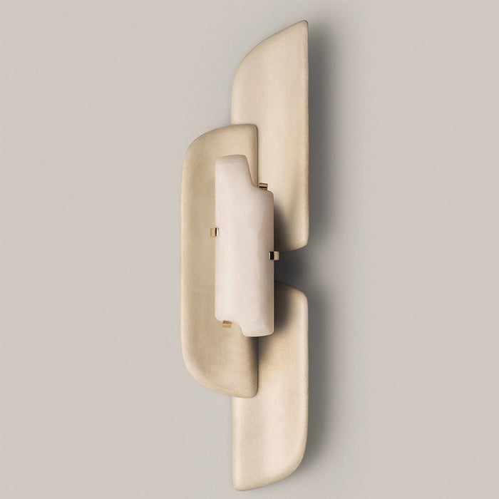 Aurellin Alabaster Sconce - Simprolos