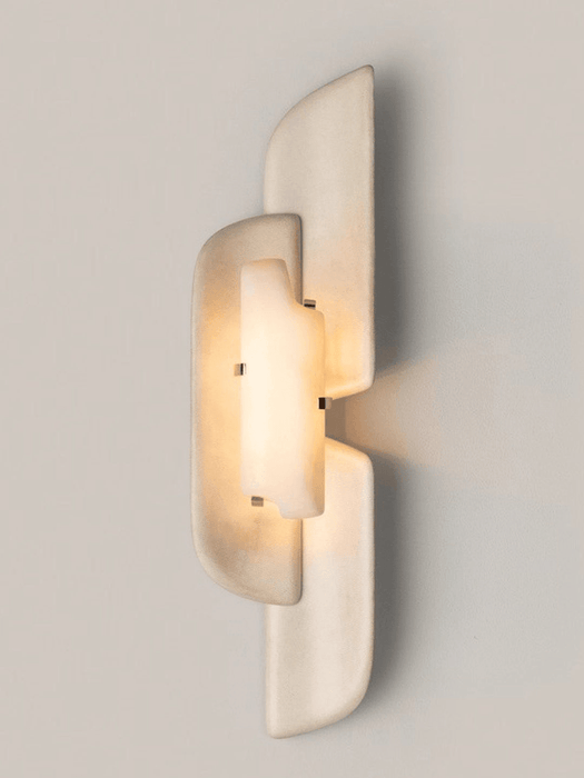 Aurellin Alabaster Sconce - Simprolos