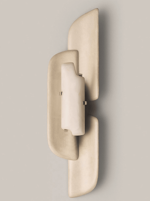 Aurellin Alabaster Sconce - Simprolos