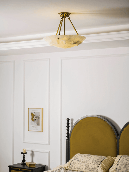 Aureon Alabaster Ceiling Light - Simprolos