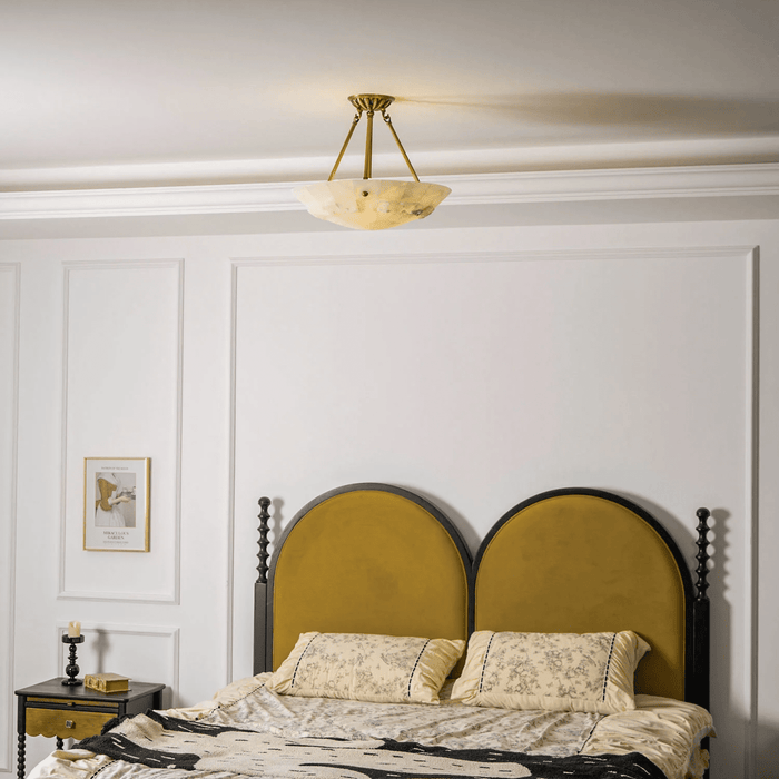 Aureon Alabaster Ceiling Light - Simprolos