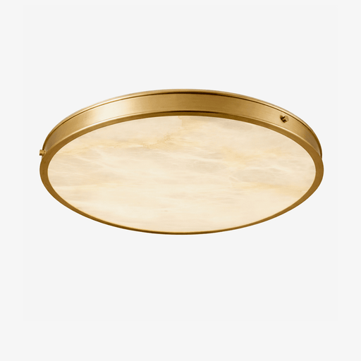 Aureon Alabaster Round Ceiling Lamp - Simprolos