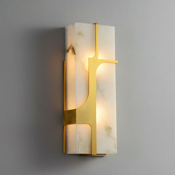 Aurevon Alabaster Wall Sconce - Simprolos